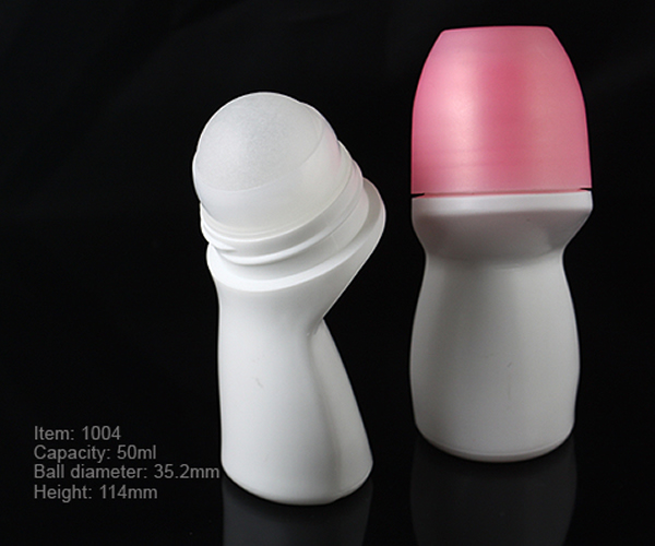 Plastic roll on bottles